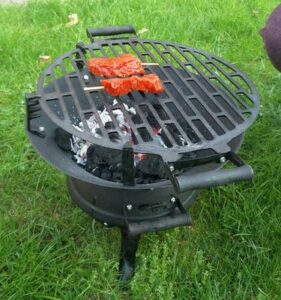 Potkachel Houtskoolbarbecue
