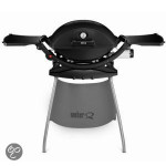Weber Q 220 Gasbarbecue - Incl. Standaard - Zwart 1