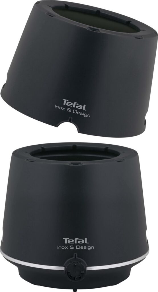 Tefal Inox & Design EF2658 – Elektrische Fonduepan – 8 fonduevorkjes