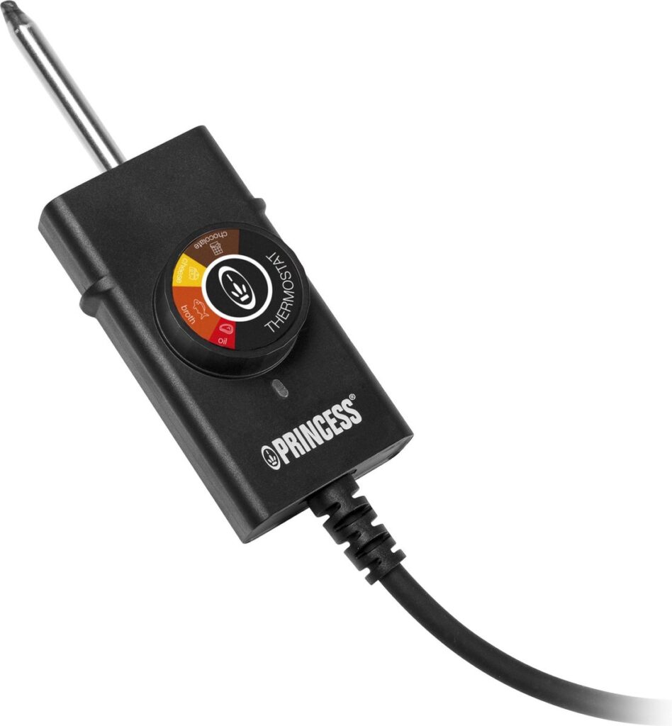 Princess Fondue Pure 173025 – Elektrische Fonduepan – 8 Fonduevorkjes