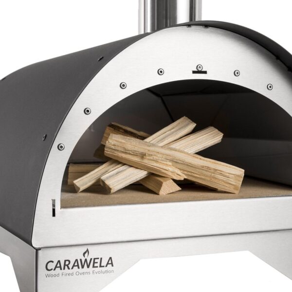 Carawela minimo pizza oven hout gestookt