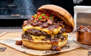 Smashburger met Bourbon Bacon Jam