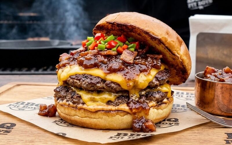 Smashburger met Bourbon Bacon Jam